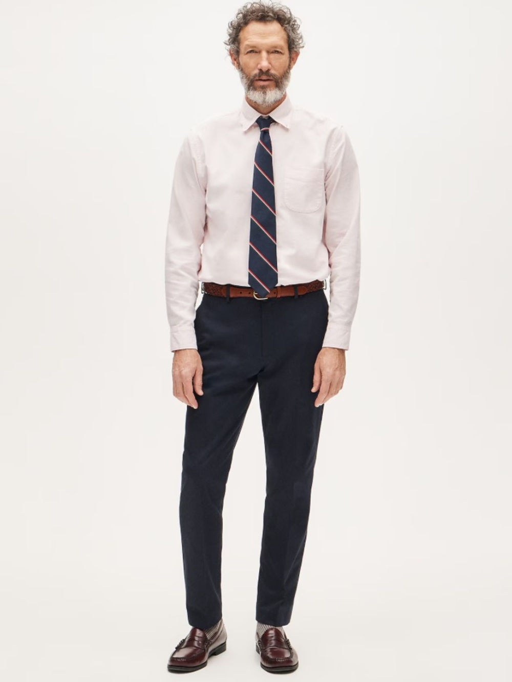 J. Crew Ludlow Slim-fit suit pant in Japanese cotton chino - Navy